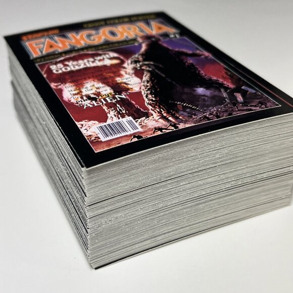 Vtg. 1992 Fangoria Horror Collector Cards Complete Set 90 Cards Comic Images USA - Picture 3 of 14